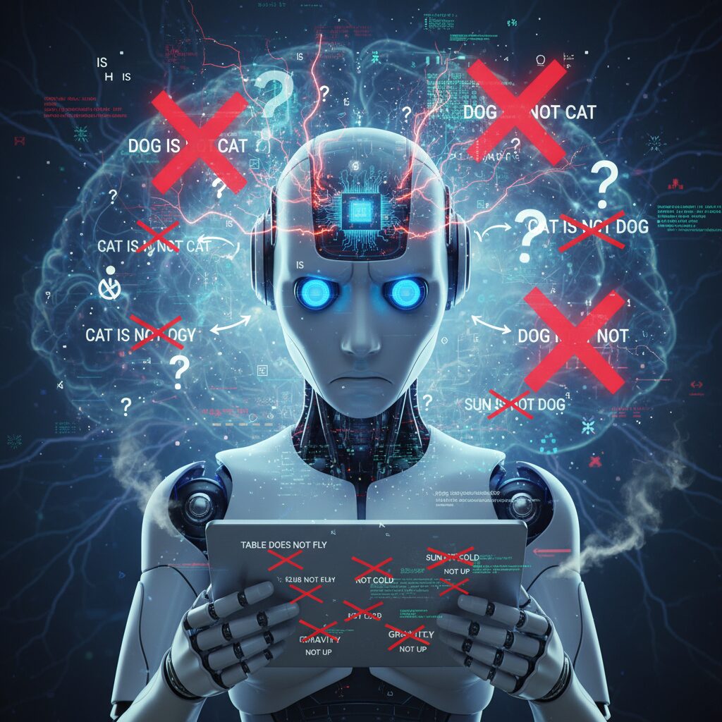 découvrez pourquoi l'intelligence artificielle rencontre des difficultés à comprendre le concept du « non » et explorez les limites actuelles de l'ia dans la reconnaissance des négations.