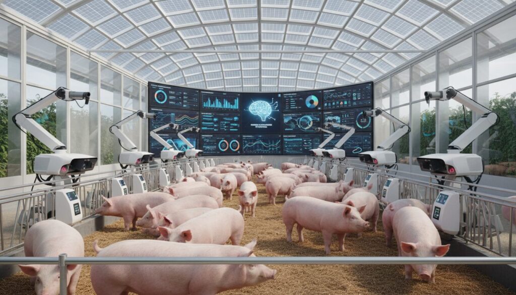 découvrez comment l'intelligence artificielle transforme la gestion des élevages porcins en améliorant la productivité et le bien-être animal avec réussir porc - tech porc.