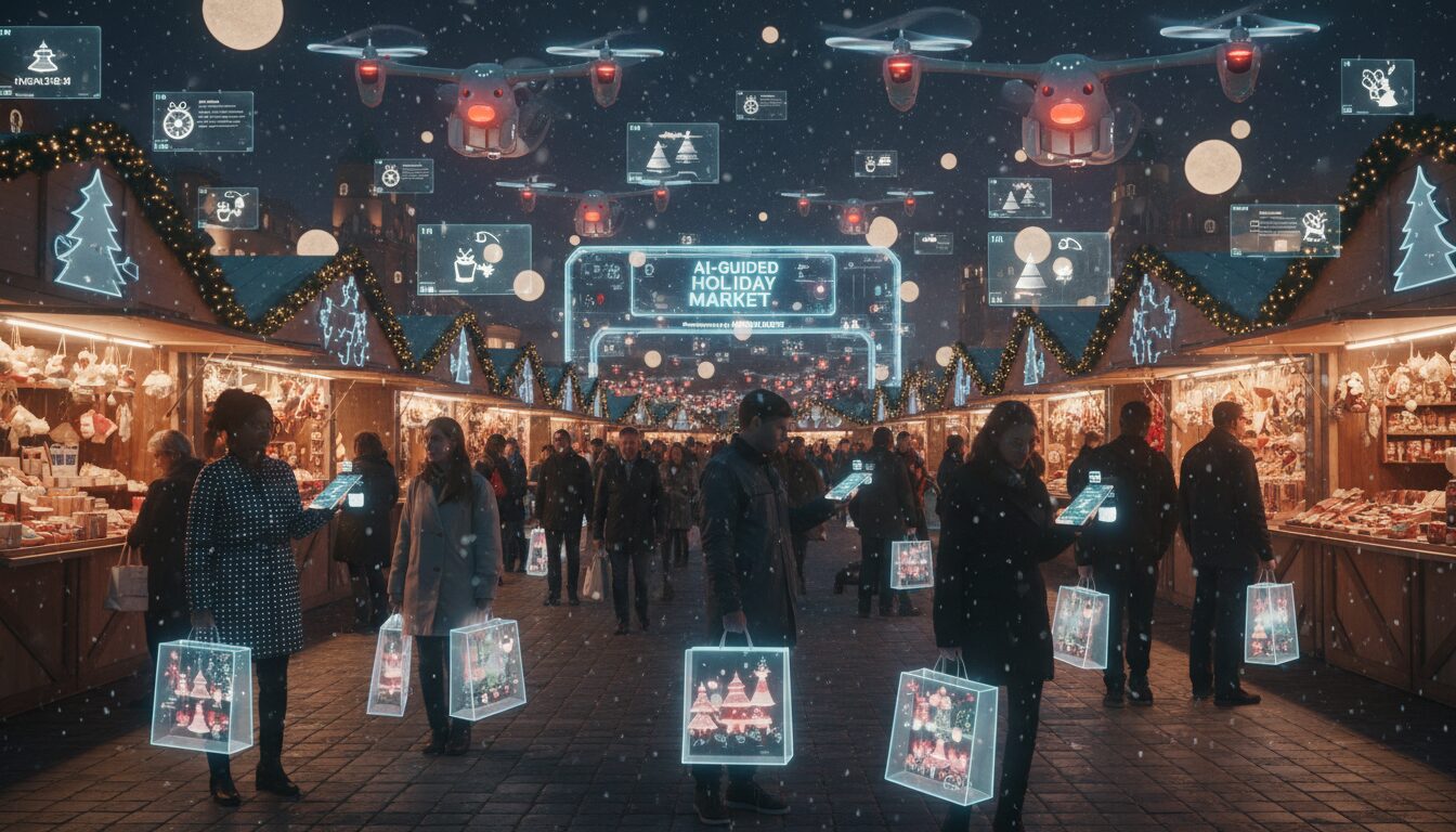 découvrez comment l'intelligence artificielle facilite les fêtes de noël en aidant les français à choisir des cadeaux parfaits et à éviter le stress des achats.