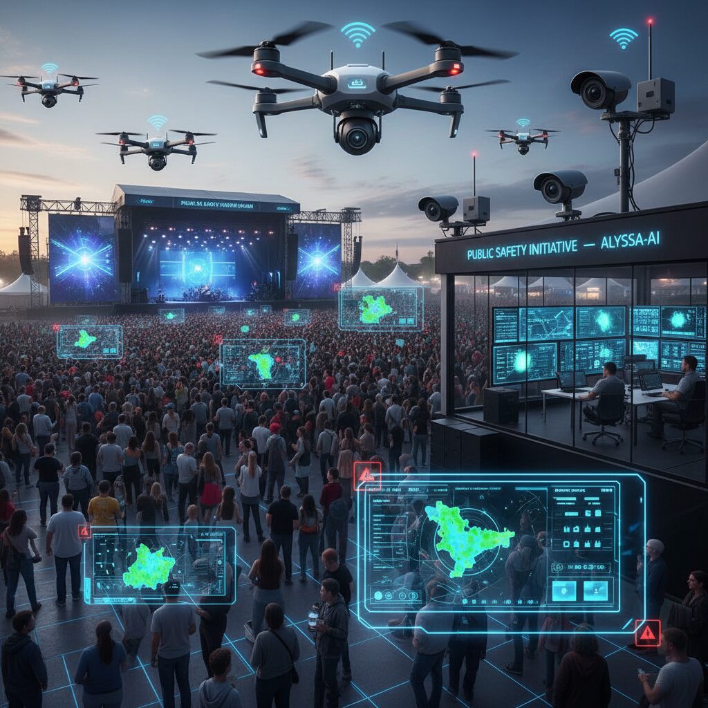 découvrez comment l'intelligence humaine et l'intelligence artificielle s'unissent pour prévenir efficacement les mouvements de foule et assurer la sécurité collective.