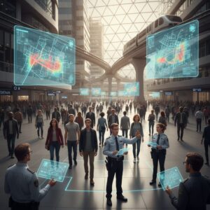 découvrez comment l'intelligence humaine et l'intelligence artificielle s'unissent pour prévenir efficacement les mouvements de foule et garantir la sécurité publique.