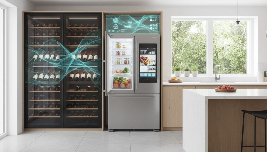 découvrez comment samsung révolutionne la gestion de vos vins et aliments avec l'intégration de l'ia gemini de google dans ses nouvelles caves à vin et réfrigérateurs intelligents.
