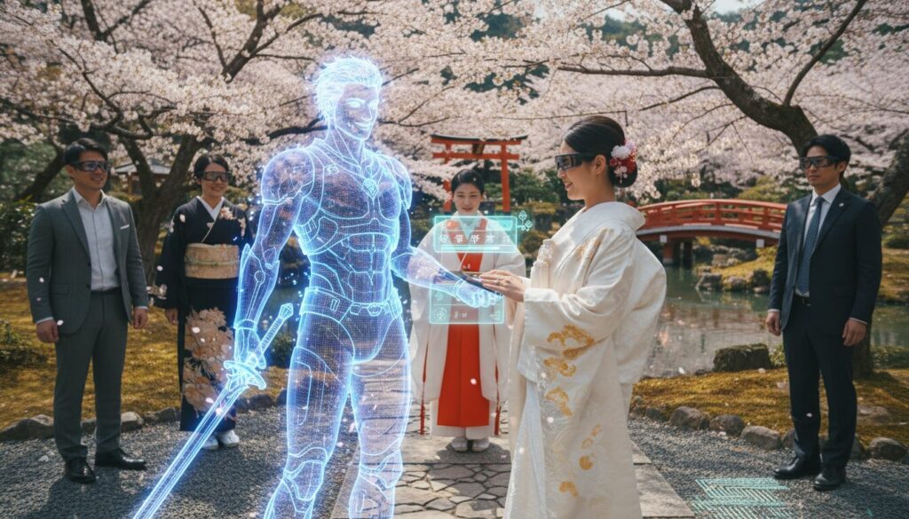 découvrez l'histoire unique d'une femme qui épouse un personnage de jeu vidéo conçu grâce à chatgpt, explorant les frontières entre réalité et virtuel.