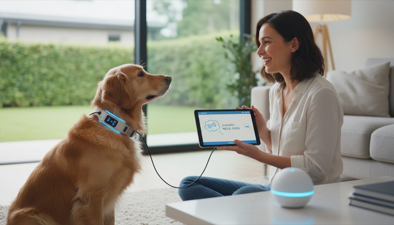 découvrez l'innovation française qui transforme la communication avec votre chien grâce à une intelligence artificielle révolutionnaire. parlez enfin le même langage que votre compagnon à quatre pattes !