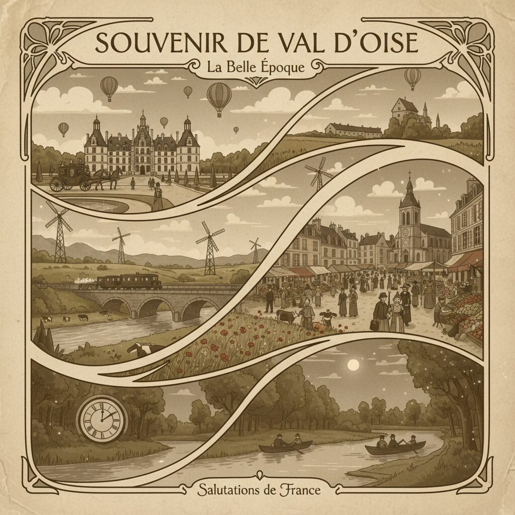 découvrez comment l'intelligence artificielle transforme 150 cartes postales anciennes du val-d'oise en un film captivant mêlant histoire et innovation.