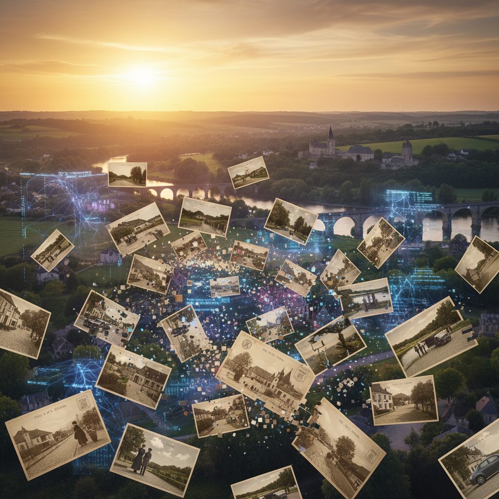 découvrez comment l'intelligence artificielle du val-d'oise transforme 150 cartes postales anciennes en un film captivant, mêlant histoire et technologie pour une expérience unique.