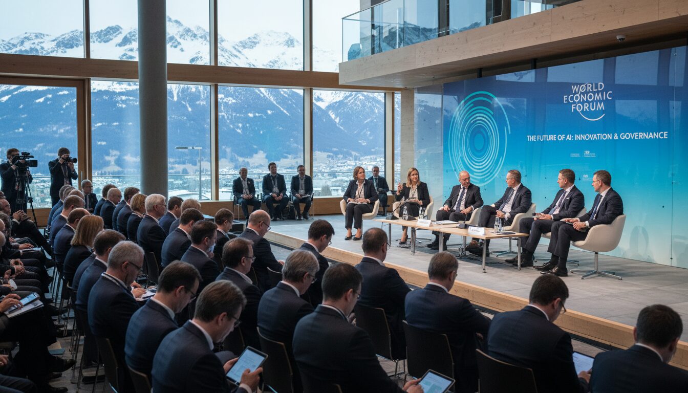à davos, les leaders de l'intelligence artificielle définissent les nouvelles dynamiques du pouvoir mondial et l'avenir de la technologie.