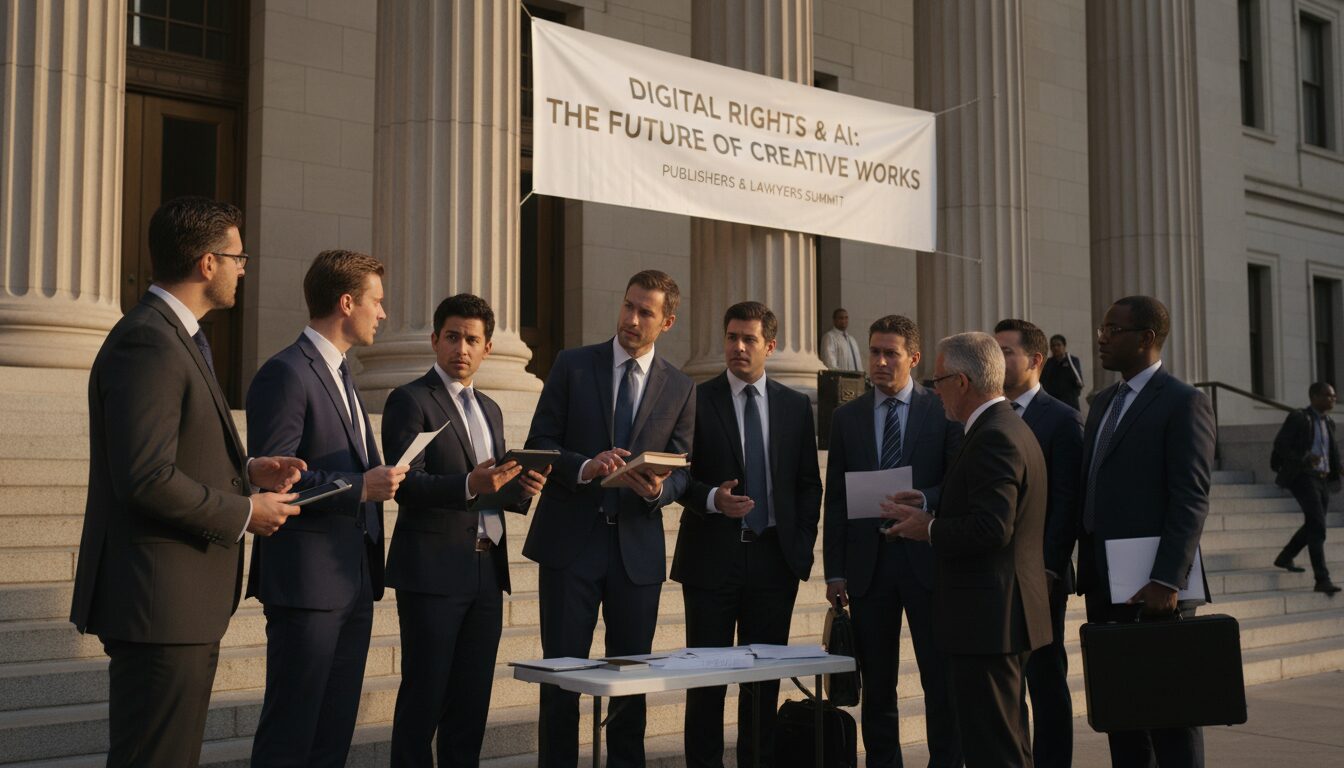 des éditeurs lancent une action en justice contre google et son produit gemini ai, dénonçant une violation des droits d'auteur.