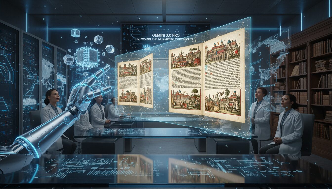 découvrez comment gemini 3.0 pro de google révèle les secrets cachés depuis longtemps dans la chronique de nuremberg, alliant technologie avancée et histoire médiévale.