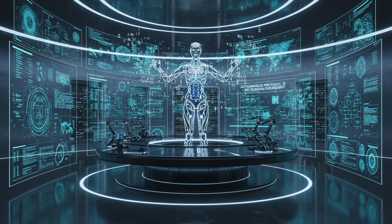 découvrez les enjeux de l'intelligence artificielle autonome, une technologie innovante sans responsabilité identifiable, et son impact sur la société et la réglementation.