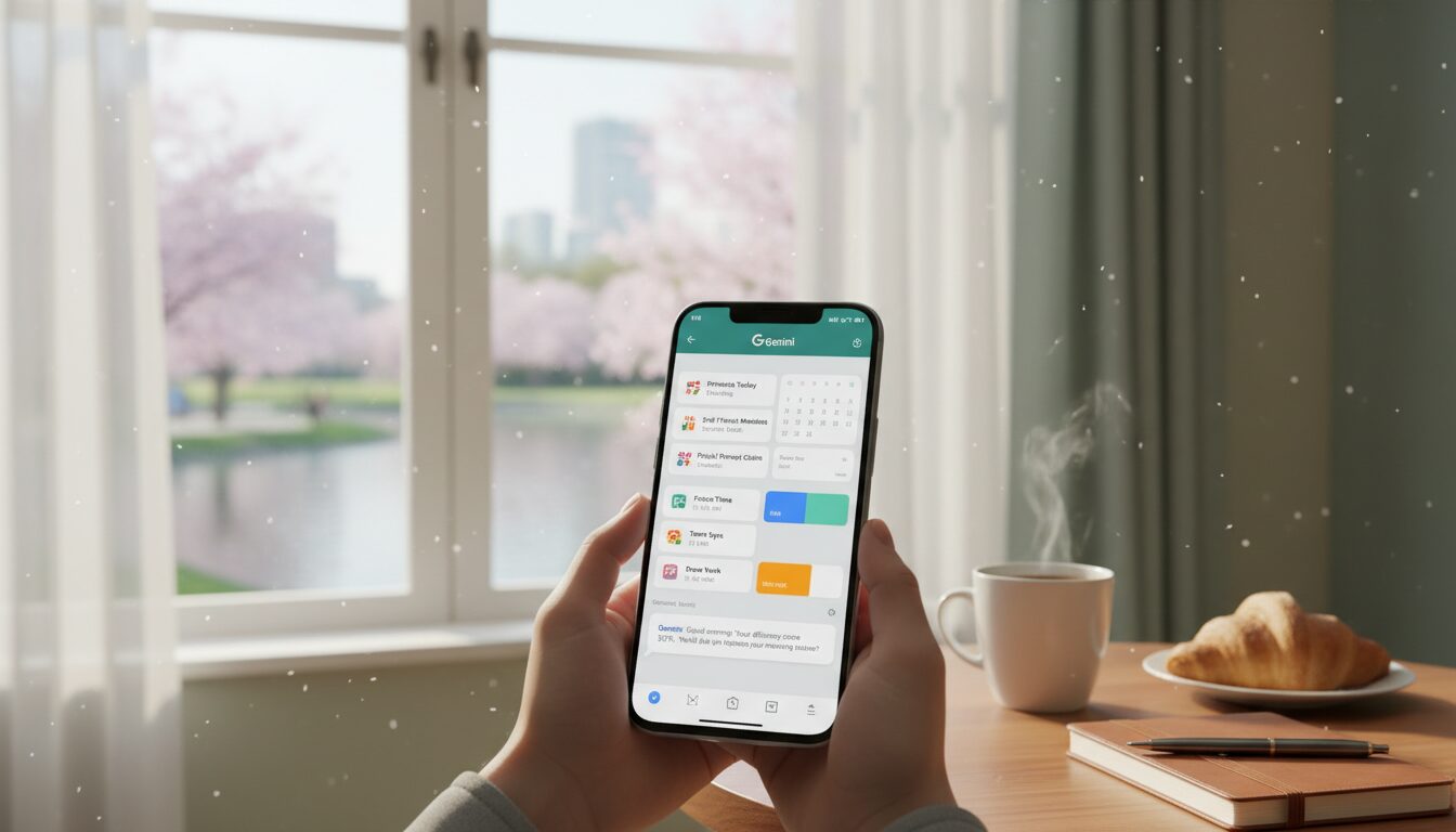 découvrez comment remplacer votre routine de défilement matinal par gemini peut transformer votre journée, avec des résultats surprenants et positifs.
