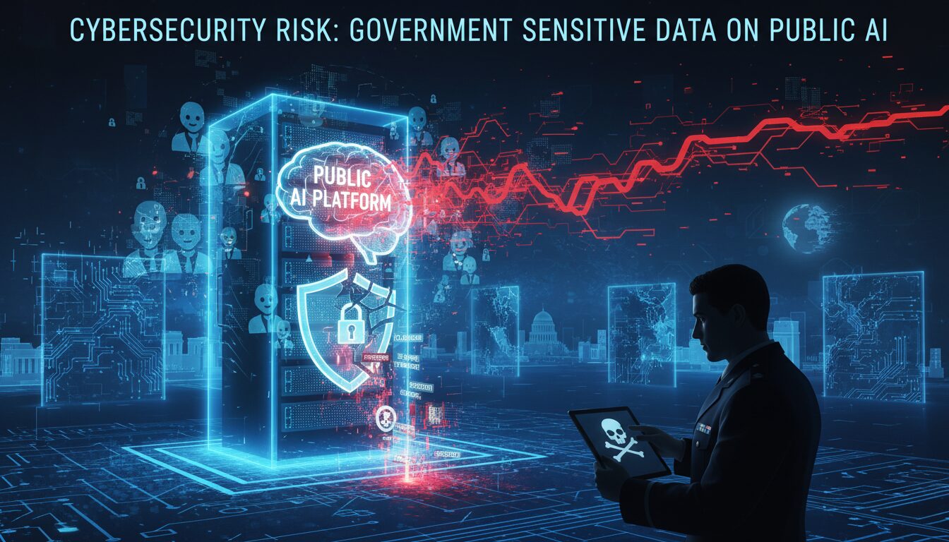 le directeur par intérim de la cybersécurité de trump est soupçonné d'avoir téléchargé des fichiers sensibles sur une version publique de chatgpt, soulevant des questions sur la sécurité des données gouvernementales.