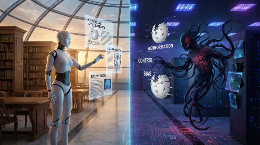 découvrez comment l'intelligence artificielle peut transformer wikipédia, en examinant ses opportunités et ses risques potentiels pour l'avenir de cette encyclopédie collaborative.