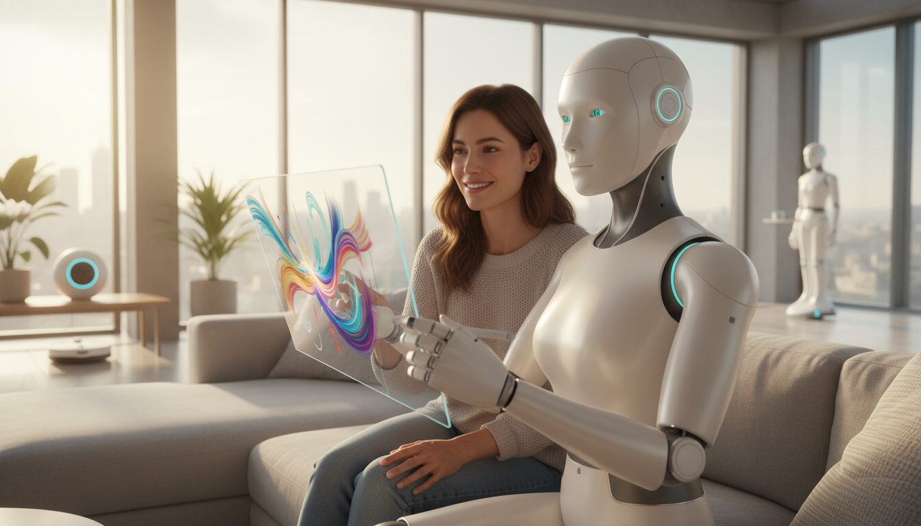 découvrez comment intégrer les machines intelligentes dans notre vie quotidienne et coexister avec des intelligences artificielles capables de créer des contenus presque humains.