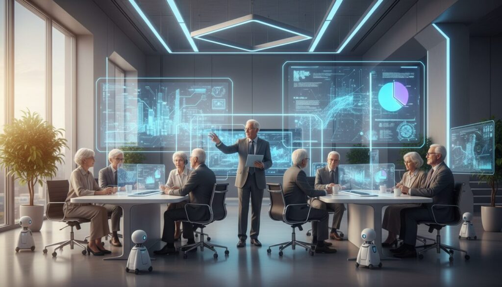 découvrez comment les seniors réinventent leur rôle stratégique à l'ère de l'intelligence artificielle, alliant expérience et innovation pour un avenir prometteur.