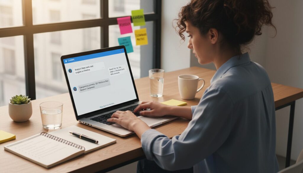 découvrez 6 prompts incontournables avec chatgpt pour transformer et optimiser votre quotidien professionnel efficacement.