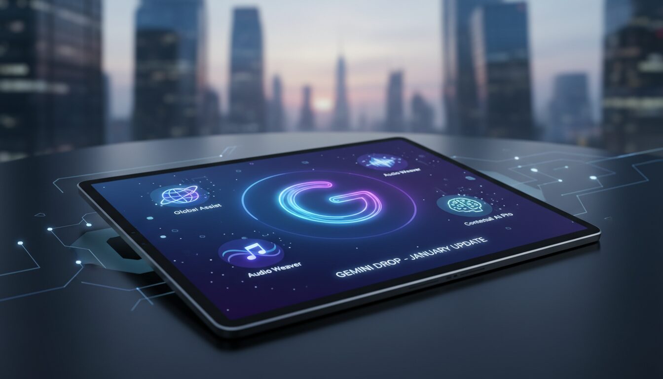 découvrez toutes les nouveautés et améliorations de l'application gemini dans la mise à jour gemini drop de janvier, pour une expérience utilisateur optimisée et des fonctionnalités inédites.
