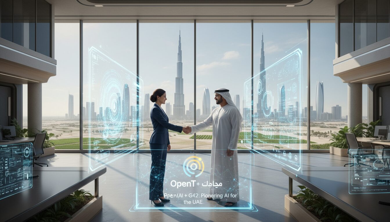 découvrez la collaboration exclusive entre openai et g42 d'abu dhabi pour créer une version personnalisée de chatgpt adaptée aux besoins des émirats arabes unis.