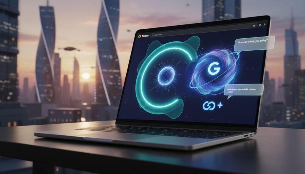 google annonce l'intégration de gemini dans chrome, désormais disponible sur les chromebook plus pour une expérience utilisateur améliorée.