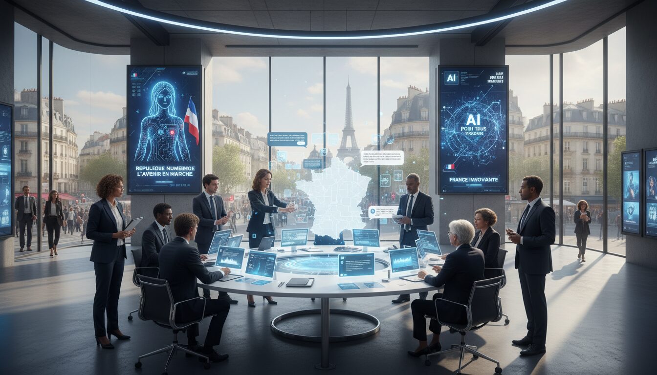 découvrez comment l'intelligence artificielle transforme la politique française avec l'utilisation de chatbots et de campagnes électorales « augmentées » pour une nouvelle ère communicationnelle.