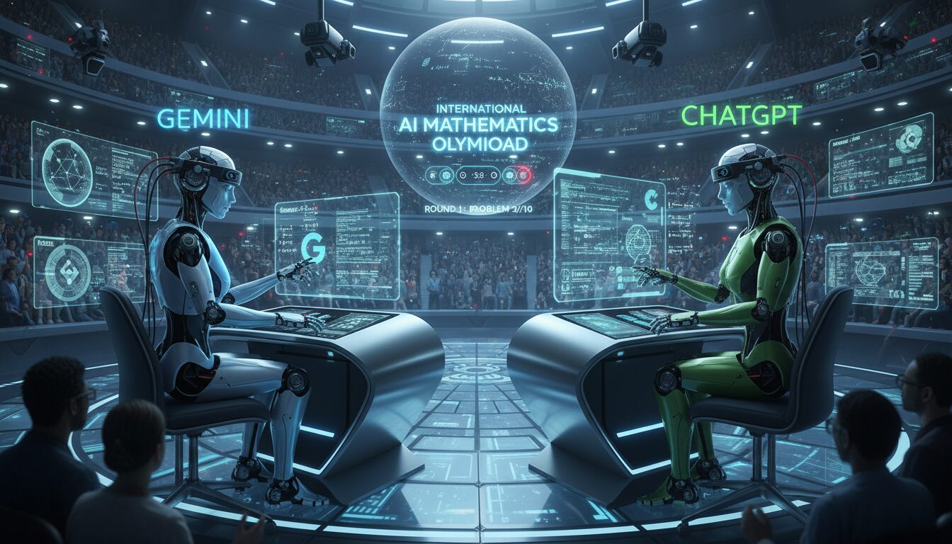 découvrez pourquoi demis hassabis, ceo de google ai, explique la supériorité de gemini et chatgpt aux olympiades internationales de mathématiques, alliant innovation et performance en intelligence artificielle.