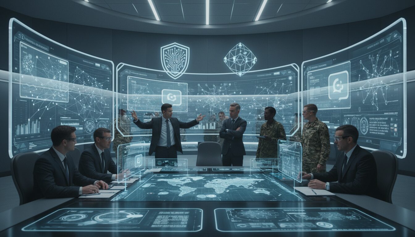 le ministère de la défense collabore avec openai pour intégrer chatgpt dans la plateforme genai.mil, renforçant ainsi les capacités d'intelligence artificielle au service de la sécurité nationale.