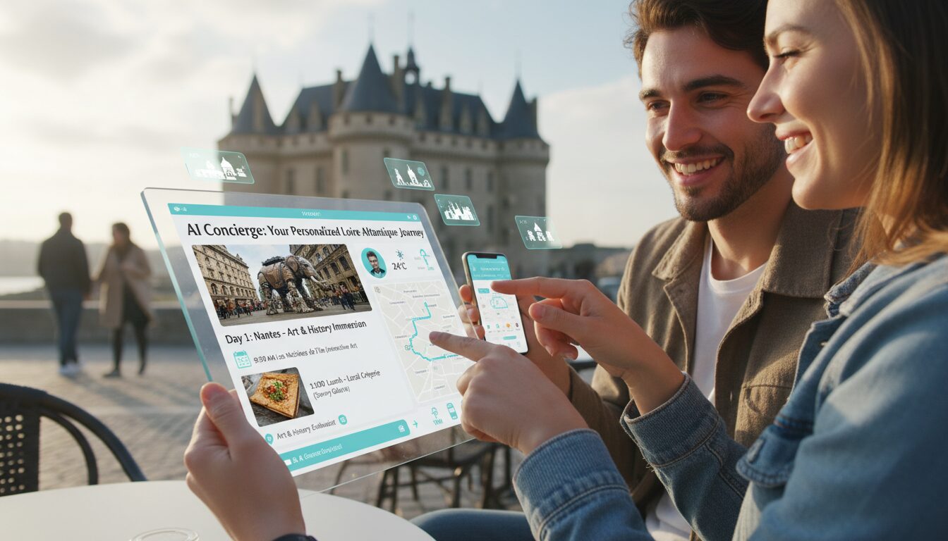 découvrez en loire-atlantique deux projets innovants qui allient intelligence artificielle et tourisme, transformant l'expérience des visiteurs grâce aux nouvelles technologies.