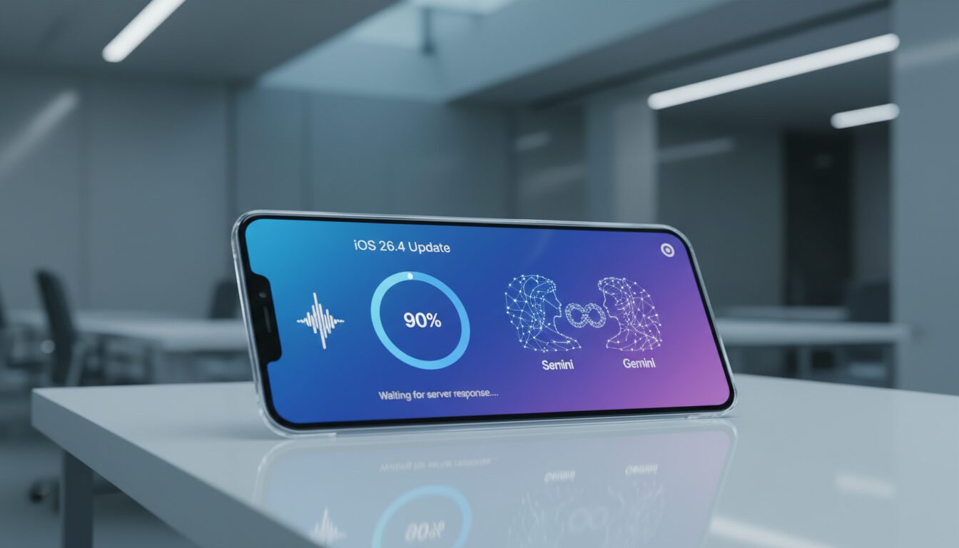 découvrez les dernières informations sur la mise à jour apple ios 26.4, avec siri alimenté par gemini toujours en attente selon un rapport récent.