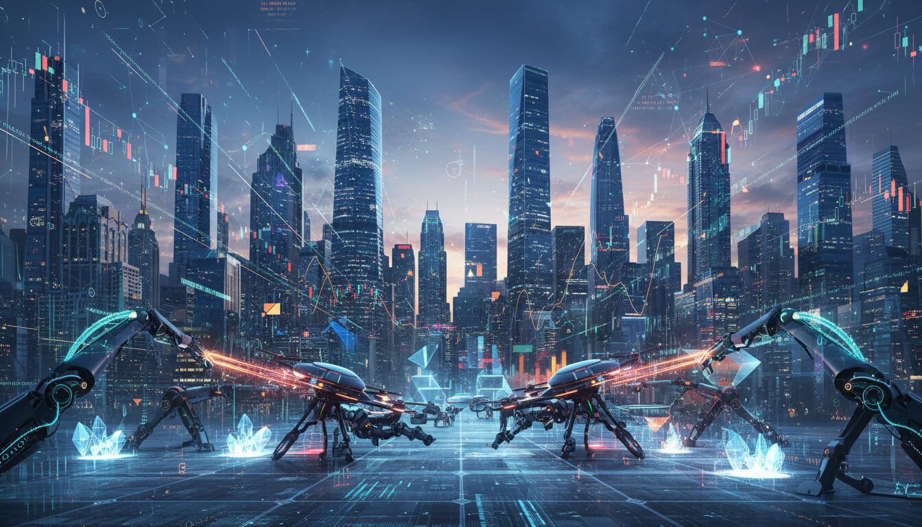 découvrez comment la guerre des investissements en intelligence artificielle pourrait désigner un grand vainqueur d'ici fin 2026, avec une analyse des enjeux et des acteurs clés du secteur.