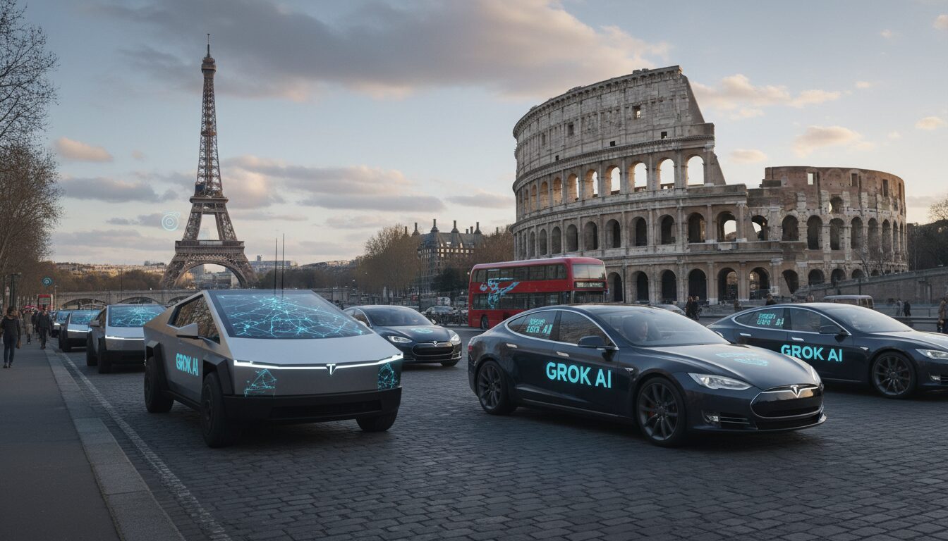 découvrez comment tesla intègre l'intelligence artificielle grok dans une sélection de ses modèles en europe, améliorant ainsi l'expérience de conduite et la performance.