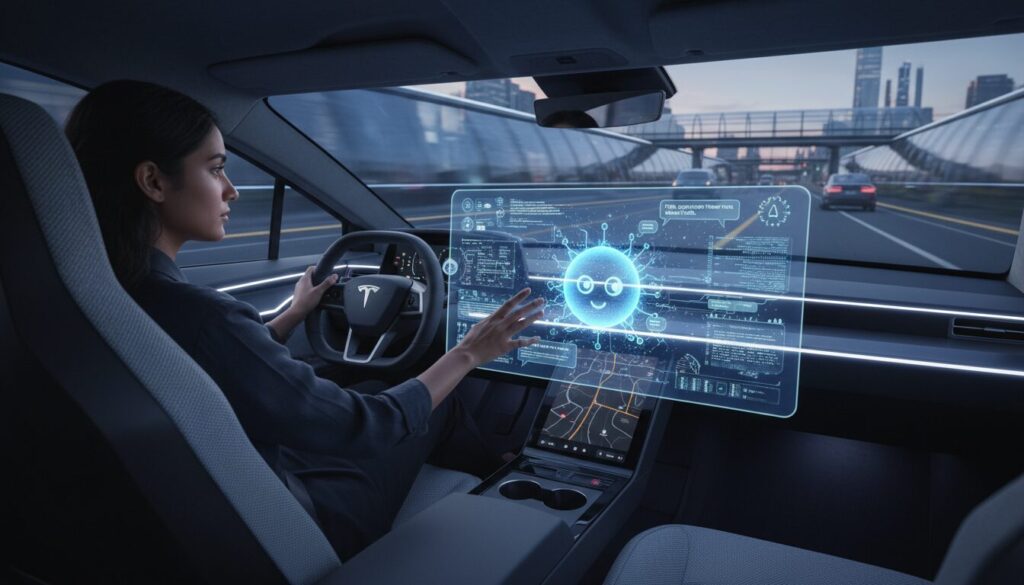 tesla lance l'intelligence artificielle grok sur certains modèles en europe, offrant une expérience de conduite innovante et connectée.