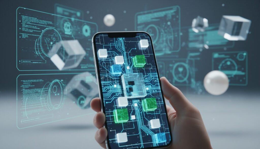 apple divise google gemini en modules plus petits afin d'intégrer directement l'intelligence artificielle sur l'iphone, offrant ainsi une meilleure efficacité et performance.