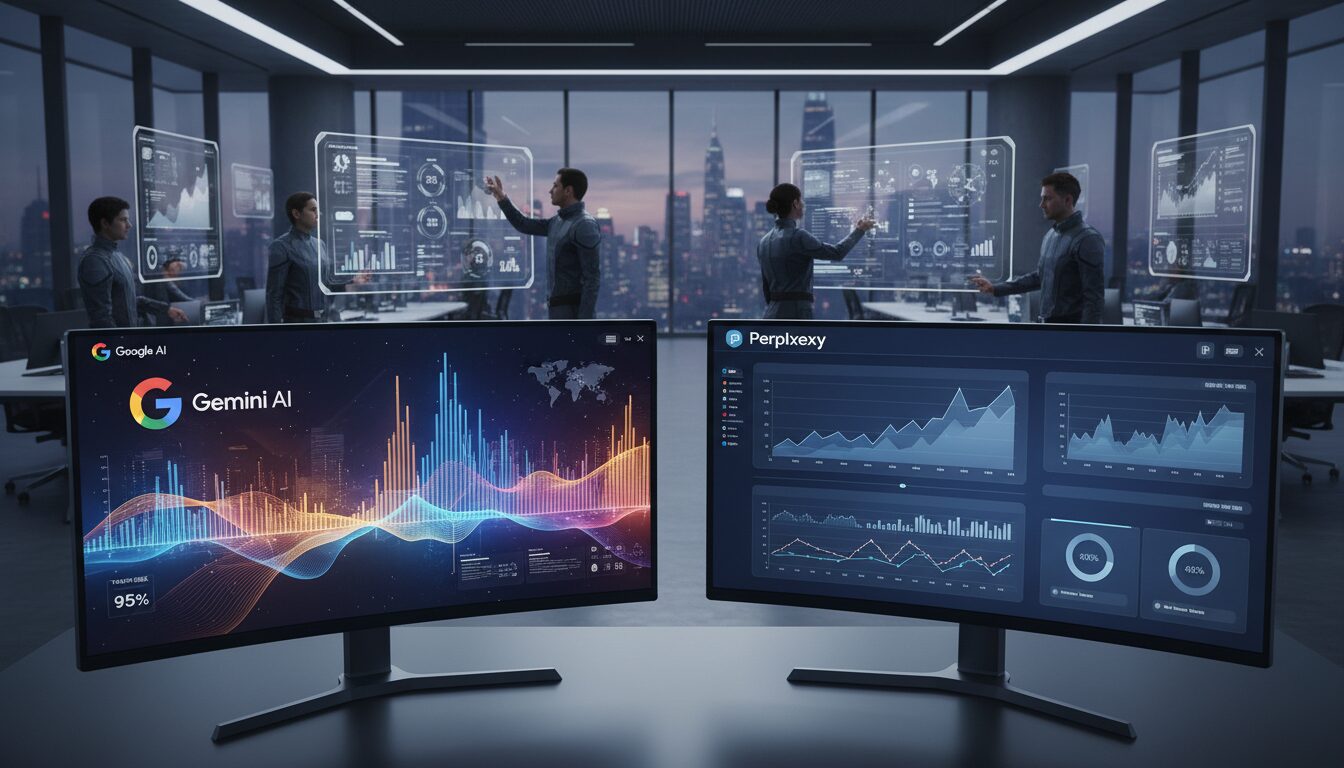découvrez comment google gemini génère plus de trafic vers les sites web comparé à perplexity, selon un rapport récent qui analyse les performances et l'efficacité des deux plateformes.