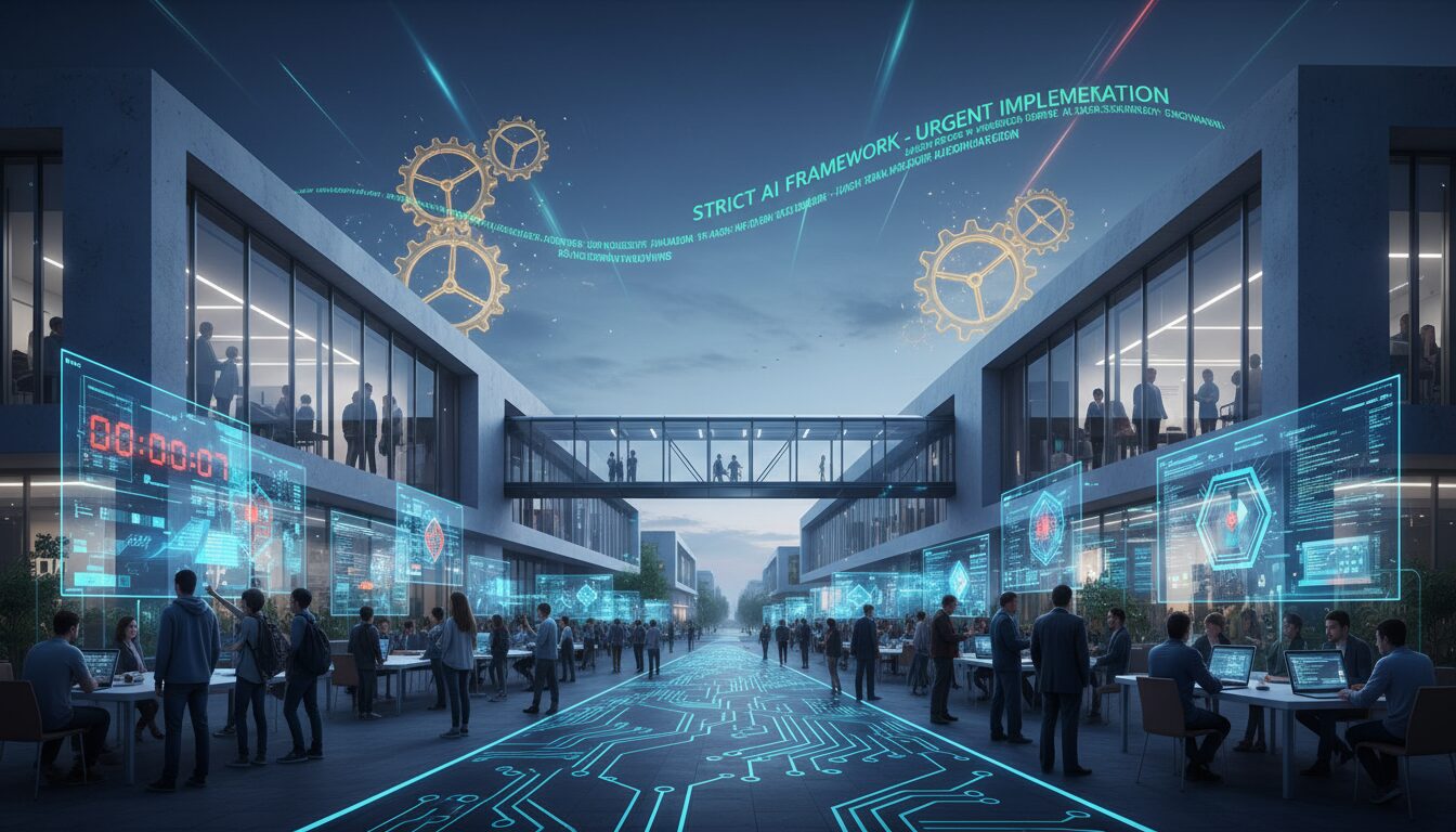 découvrez pourquoi il est crucial pour les écoles secondaires et les universités de mettre en place un cadre rigoureux pour l'intelligence artificielle dès aujourd'hui afin d'assurer un apprentissage éthique et sécurisé.