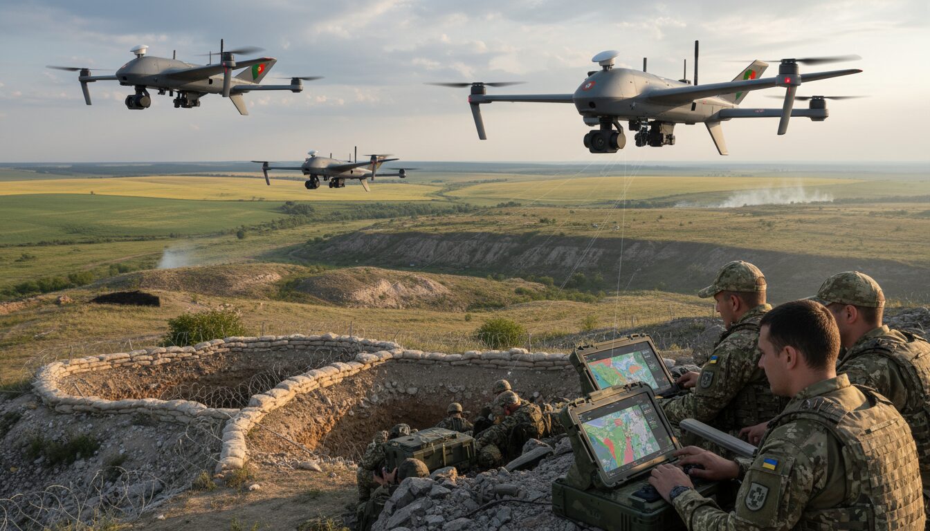 découvrez comment les drones portugais jouent un rôle essentiel dans la surveillance aérienne pour soutenir l'ukraine, améliorant la sécurité et l'efficacité des opérations sur le terrain.
