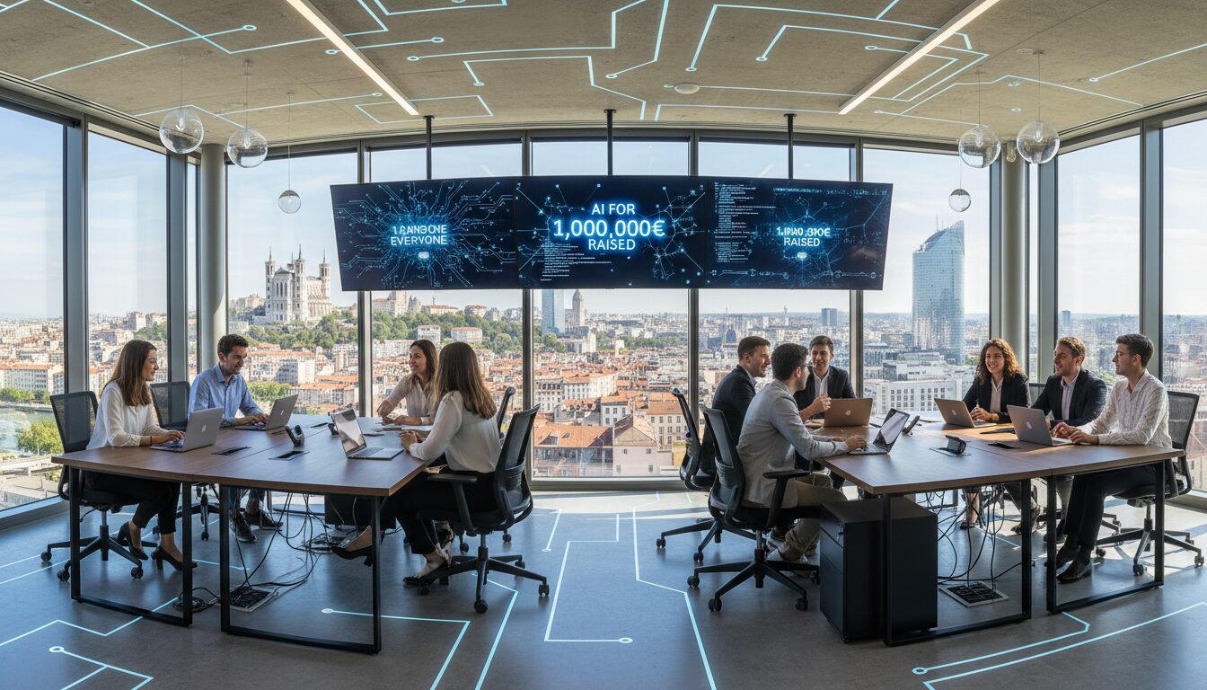 une start-up innovante de lyon lève un million d’euros pour démocratiser l’accès à l’intelligence artificielle et faciliter son utilisation par tous.