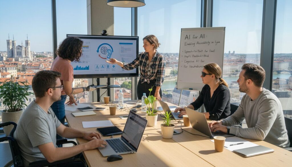 une start-up innovante basée à lyon lève un million d’euros pour démocratiser l’intelligence artificielle, rendant cette technologie avancée accessible à un maximum de personnes.
