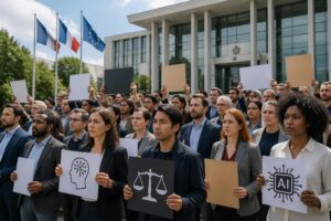 plus de 000 citoyens appellent les députés à un examen urgent de la réglementation de l'intelligence artificielle pour garantir un encadrement éthique et sécurisé.