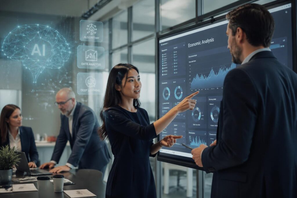 découvrez comment l'intelligence artificielle transforme le marché du travail en faisant de la maîtrise de l'anglais une compétence essentielle pour réussir dans le monde professionnel grâce à notre analyse économique approfondie.