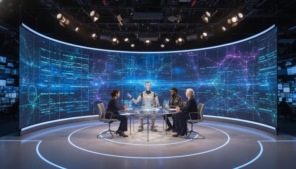 découvrez comment openai utilise le talk-show tbpn pour étendre son influence dans les débats majeurs sur l'intelligence artificielle, façonnant ainsi l'avenir des discussions technologiques.