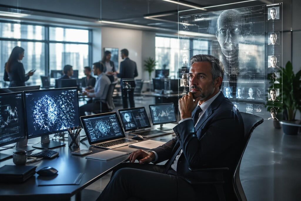 découvrez comment l'ia stimule la création d'emplois tout en posant des défis en tant que manager intrusif, selon le dirigeant de l'entreprise.