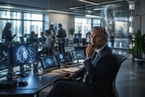 découvrez comment l'ia stimule la création d'emplois tout en posant des défis en tant que manager intrusif, selon le dirigeant de l'entreprise.