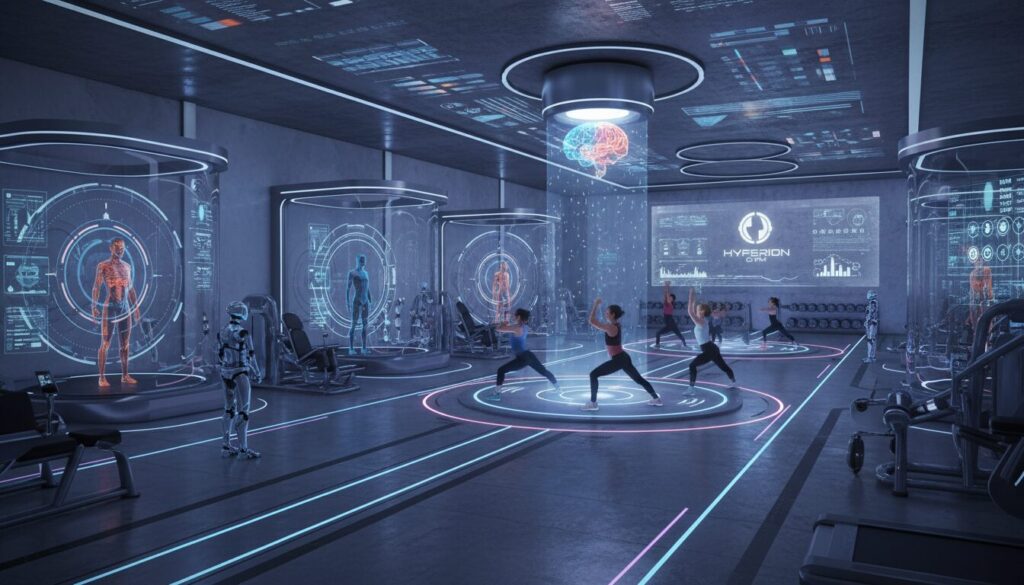 découvrez mon expérience immersive dans une salle de sport innovante où l'intelligence artificielle révolutionne les entraînements personnalisés pour des résultats optimaux et une motivation boostée.