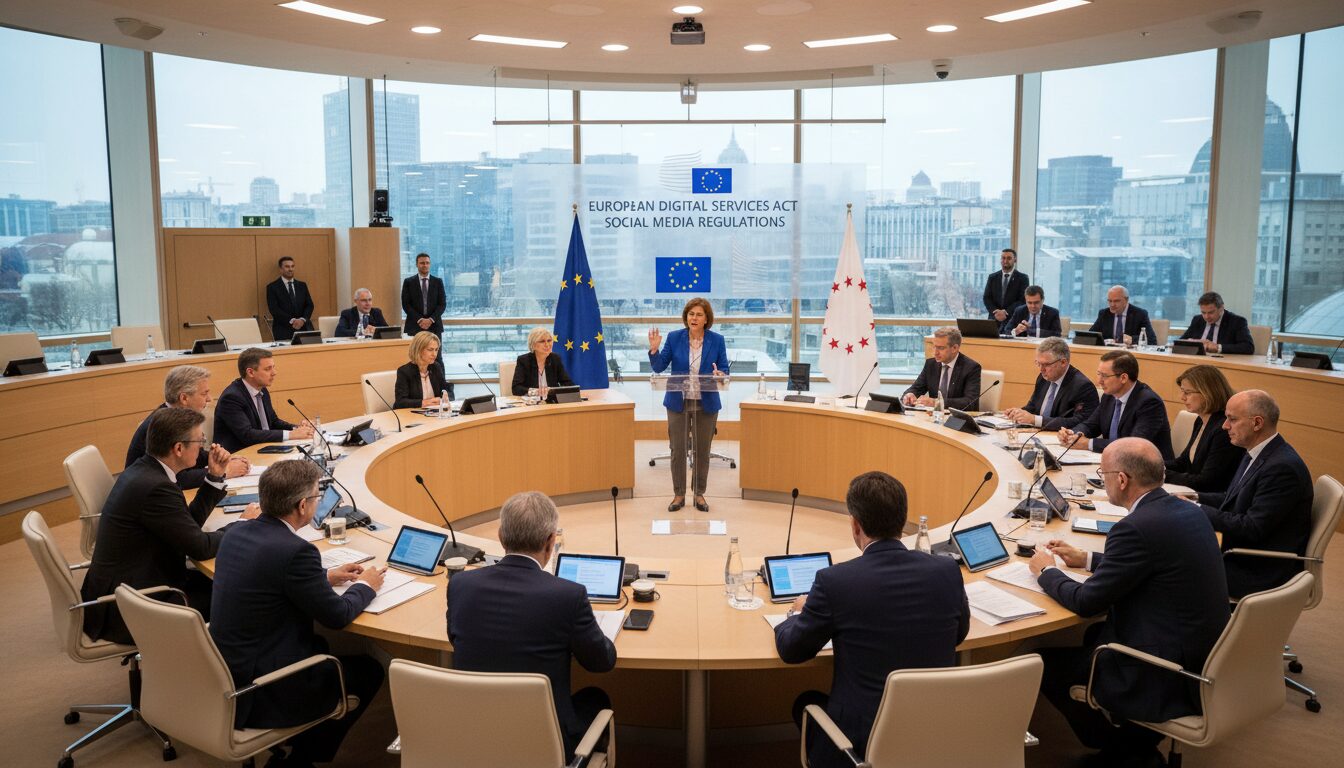 découvrez comment des européens contestent les restrictions mises en place pour protéger les mineurs sur les réseaux sociaux, en débattant des enjeux de liberté et de sécurité en ligne.