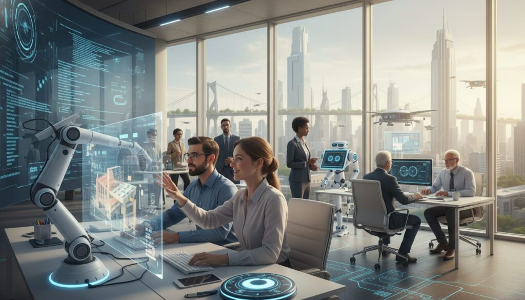 découvrez comment une nouvelle étude révèle que l'intelligence artificielle transformera profondément nos métiers tout en préservant les compétences humaines essentielles.