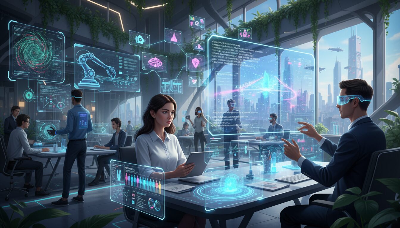 découvrez comment une nouvelle étude révèle que l'intelligence artificielle transformera profondément nos métiers tout en les complétant, sans les remplacer.