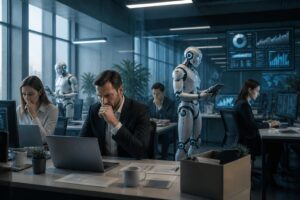 découvrez une analyse critique des prédictions alarmistes annonçant que 50 % des emplois de cols blancs seront menacés d'ici cinq ans. faut-il réellement s'inquiéter ?
