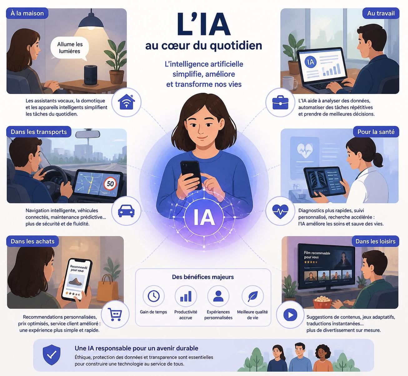 découvrez l'analyse de bertille bayart sur l'intelligence artificielle et ses implications inquiétantes, évoquant une forme de vassalisation tangible dans notre société.