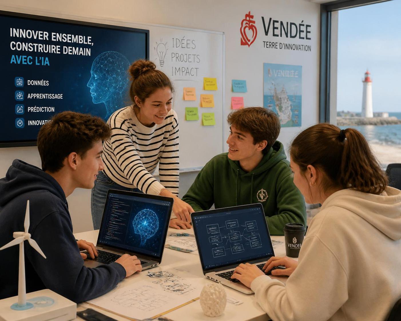 découvrez comment une commune littorale vendéenne mise sur les jeunes talents en intelligence artificielle pour stimuler l'innovation et dynamiser son développement local.