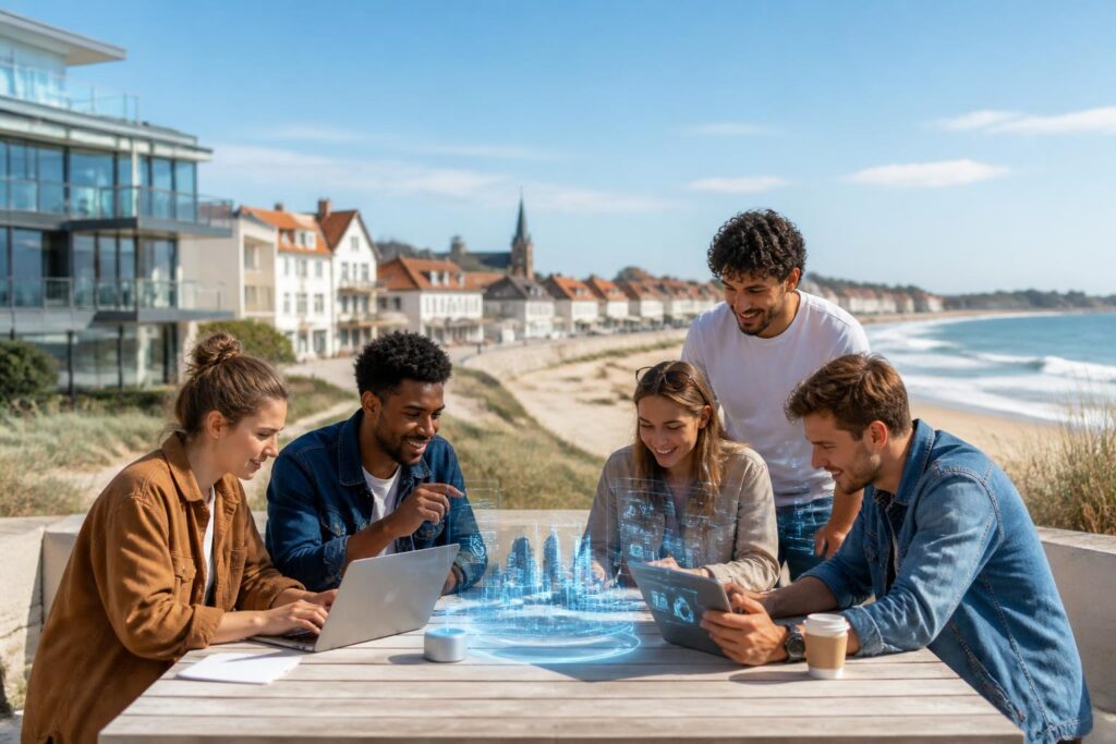 découvrez comment une commune littorale en vendée mise sur les jeunes talents pour stimuler l'innovation grâce à l'intelligence artificielle.